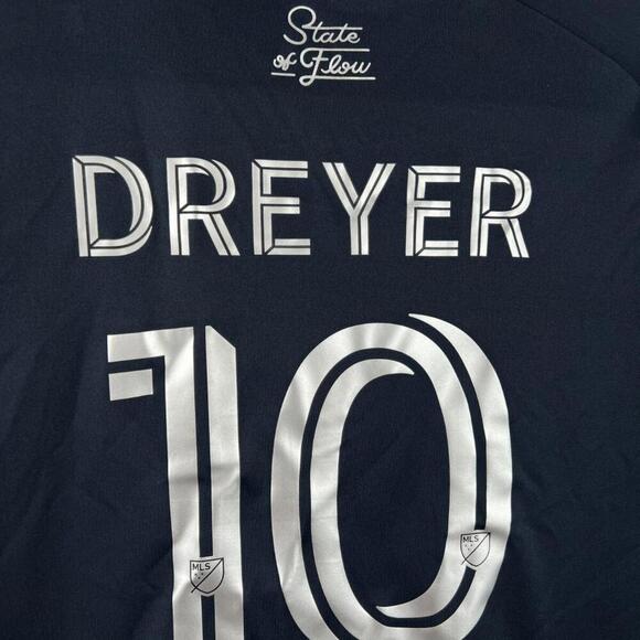 San Diego FC Women's Home Jersey 2024/25 Adidas Dreyer #10 Medium Navy Soccer - Picture 2 of 8